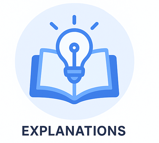 Detailed Explanations icon